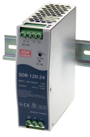 120W Single Output Industrial DIN RAIL – SDR-120
