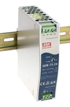 75W Single Output Industrial DIN RAIL – SDR-75